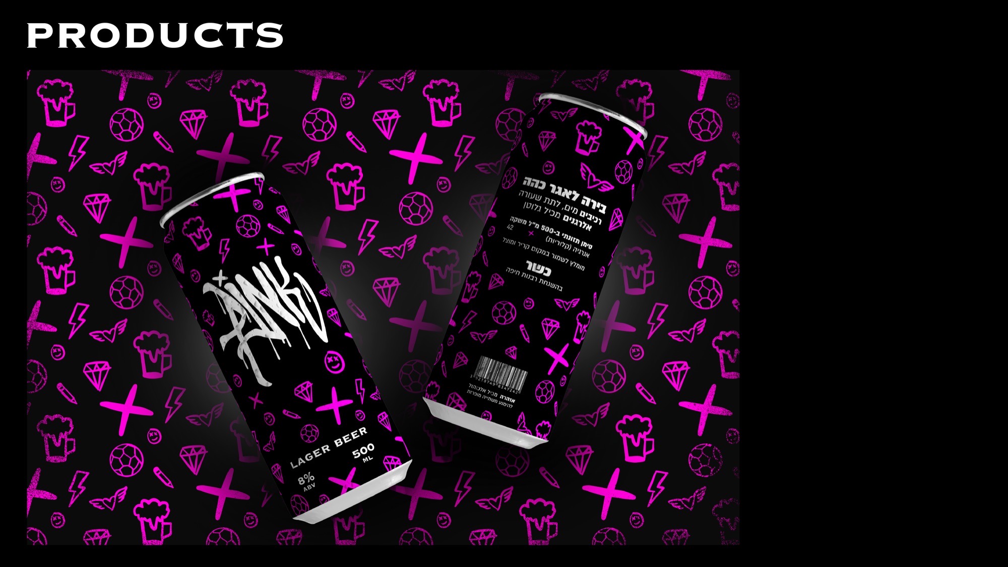 Pink beer project design