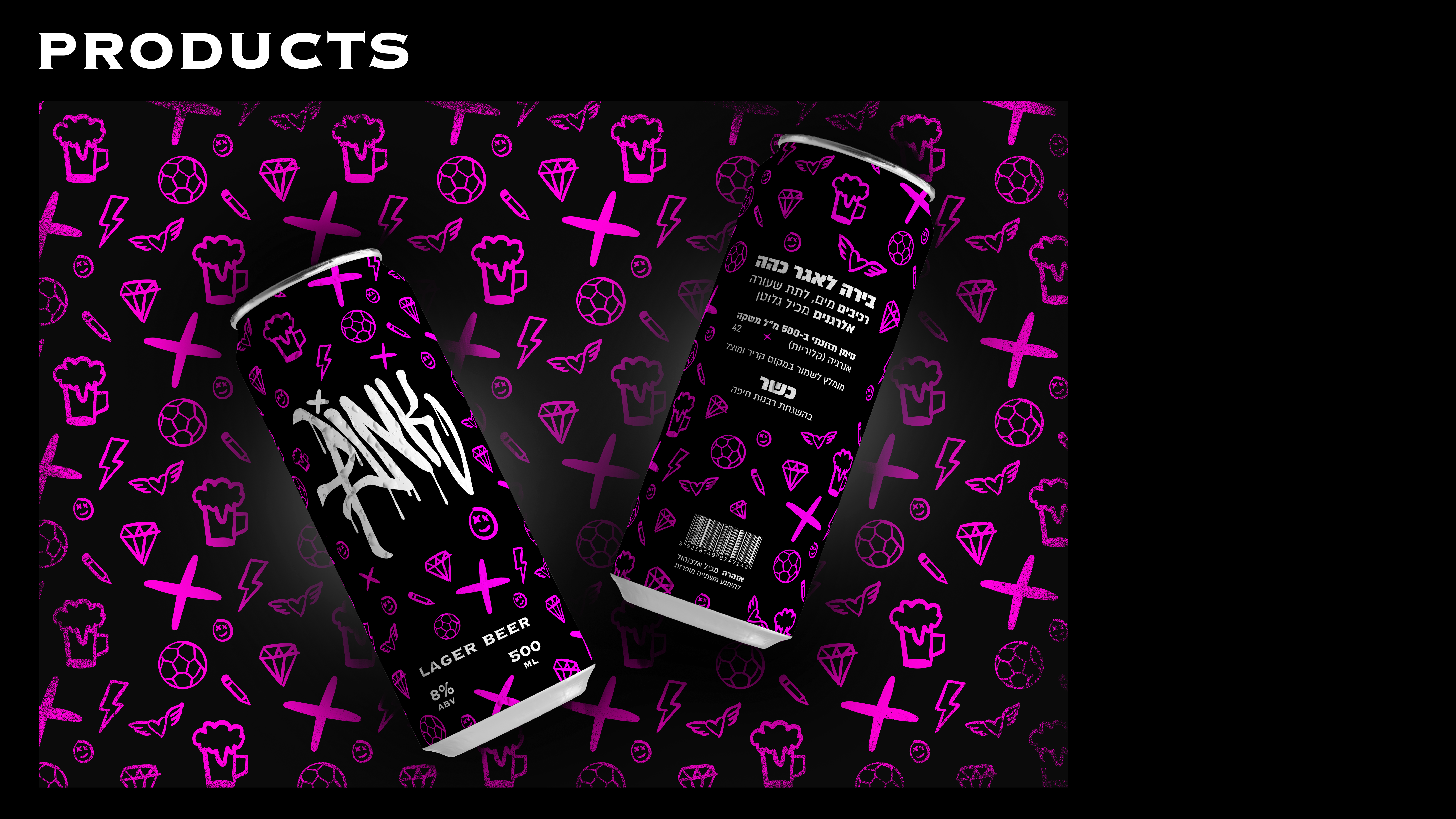 Pink beer project design