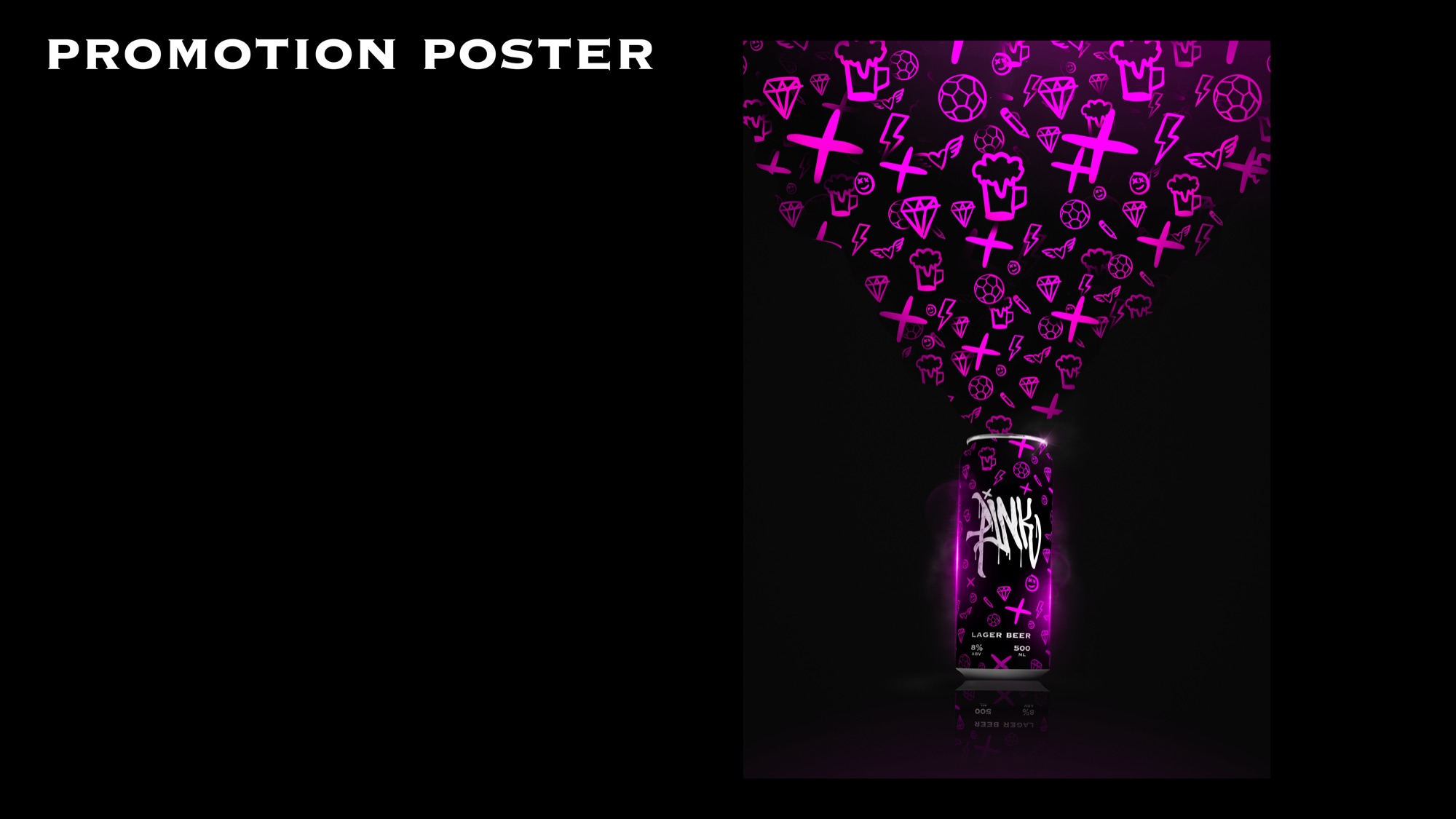 Pink beer project design