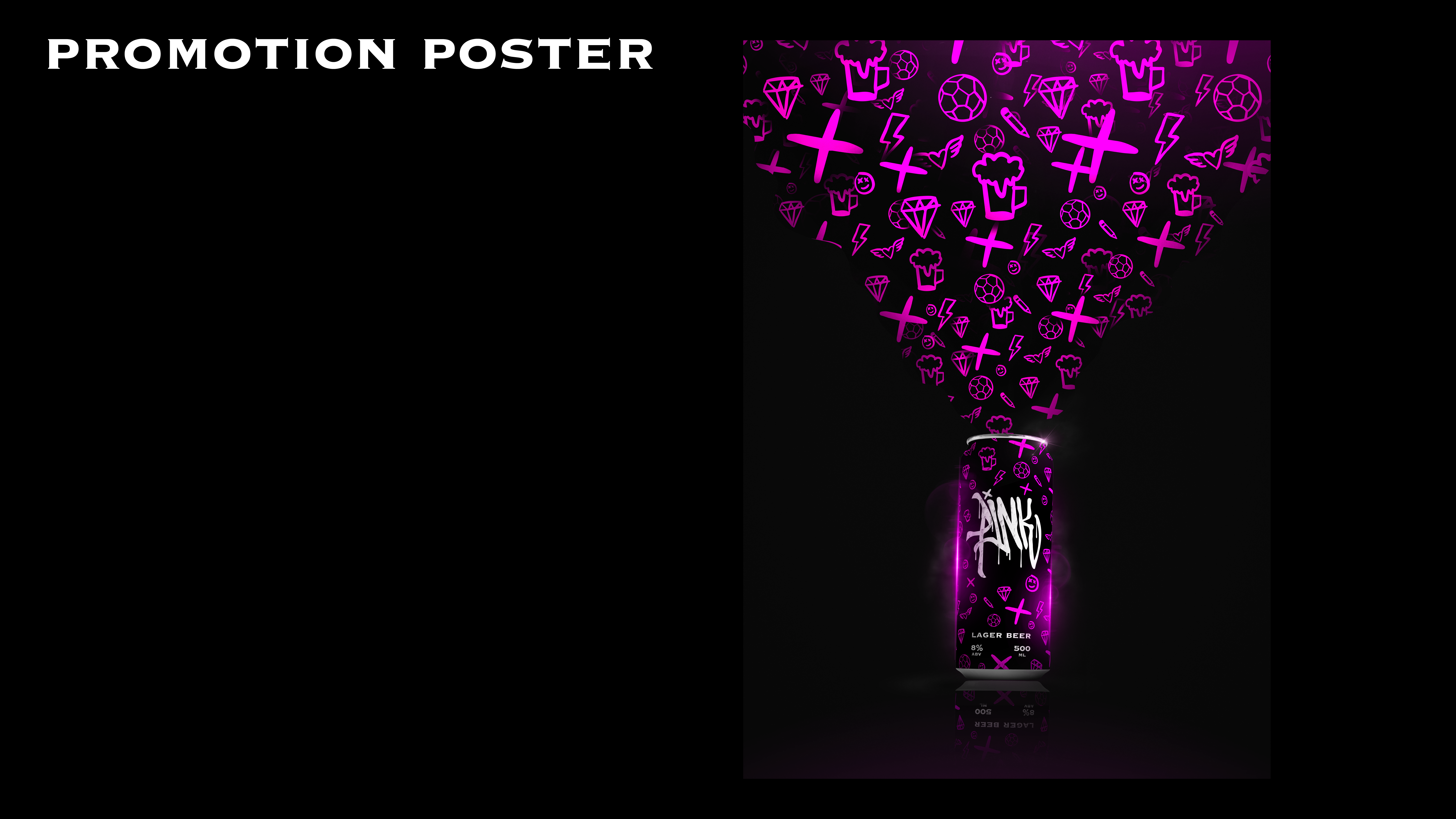 Pink beer project design