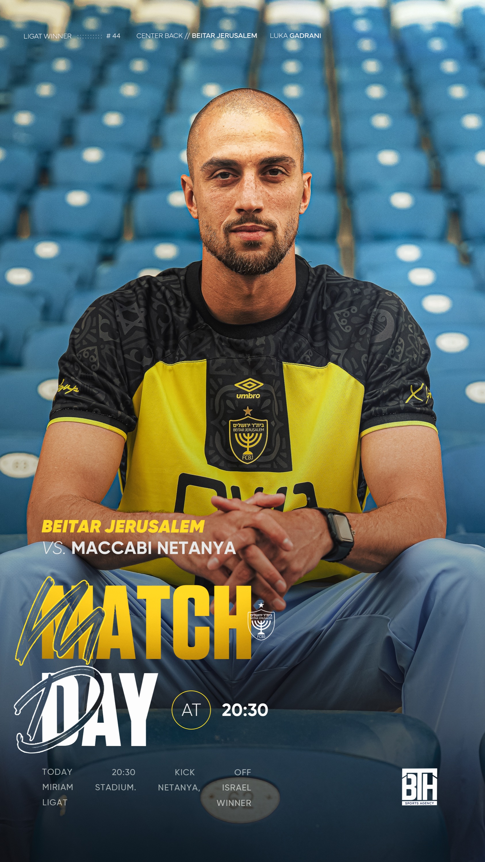 TBH Sports Agency design