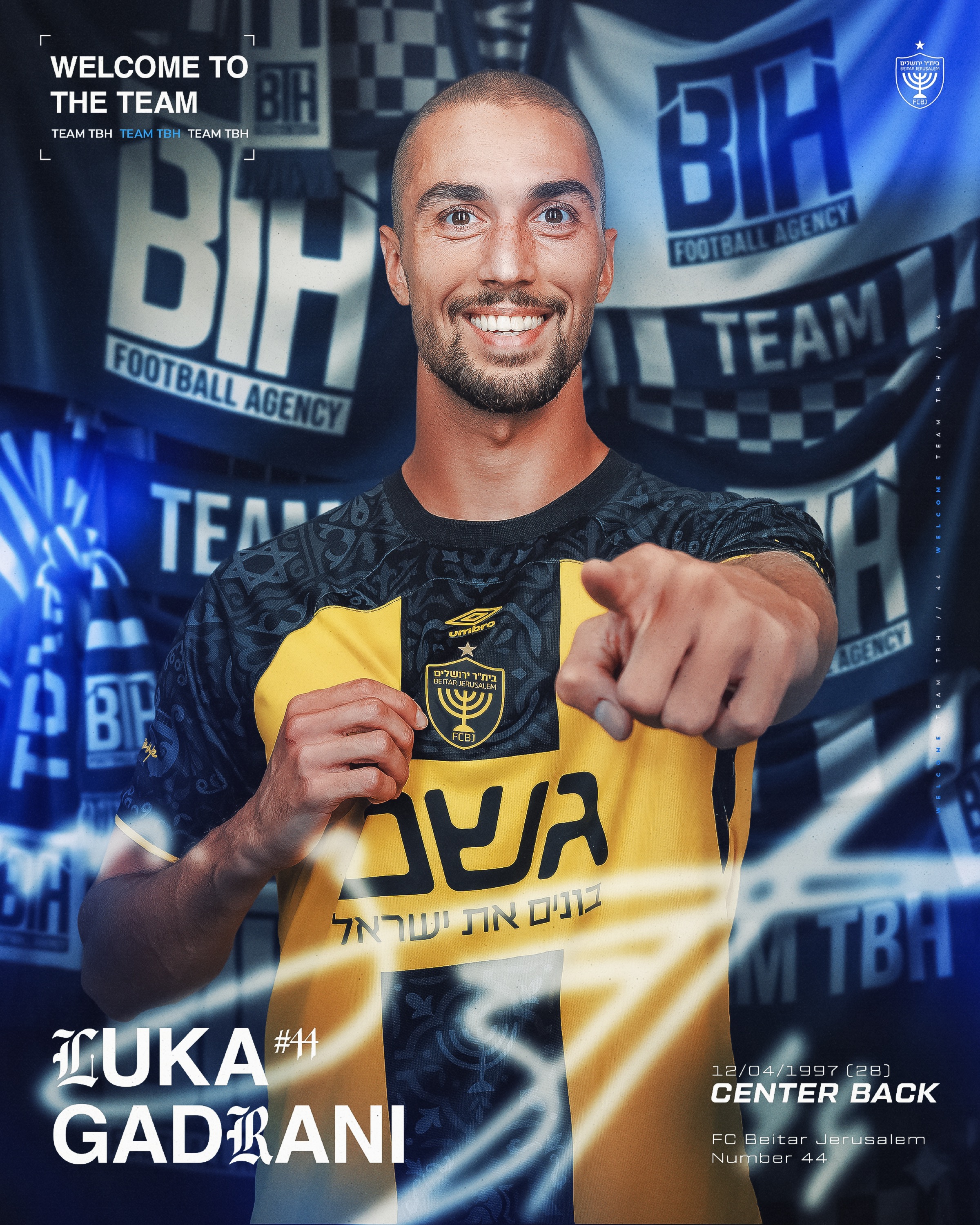 TBH Sports Agency design