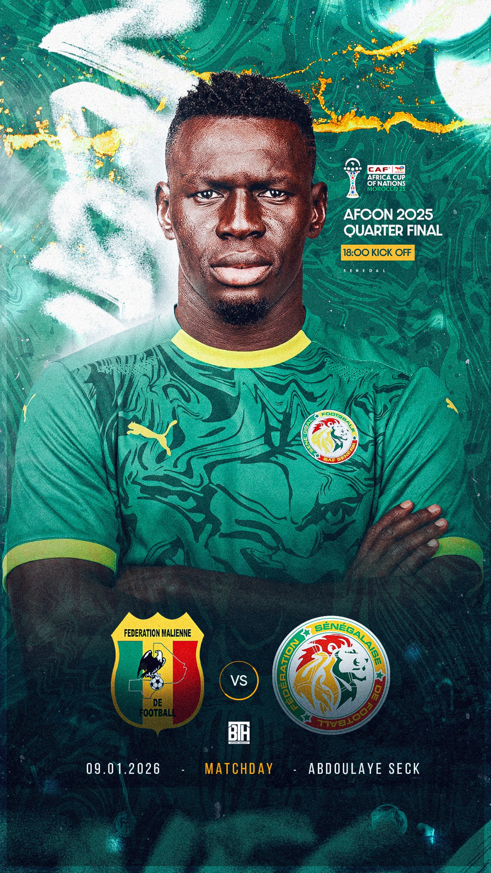 TBH Sports Agency design